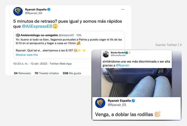 estrategias genéricas porter ryanair rodillas