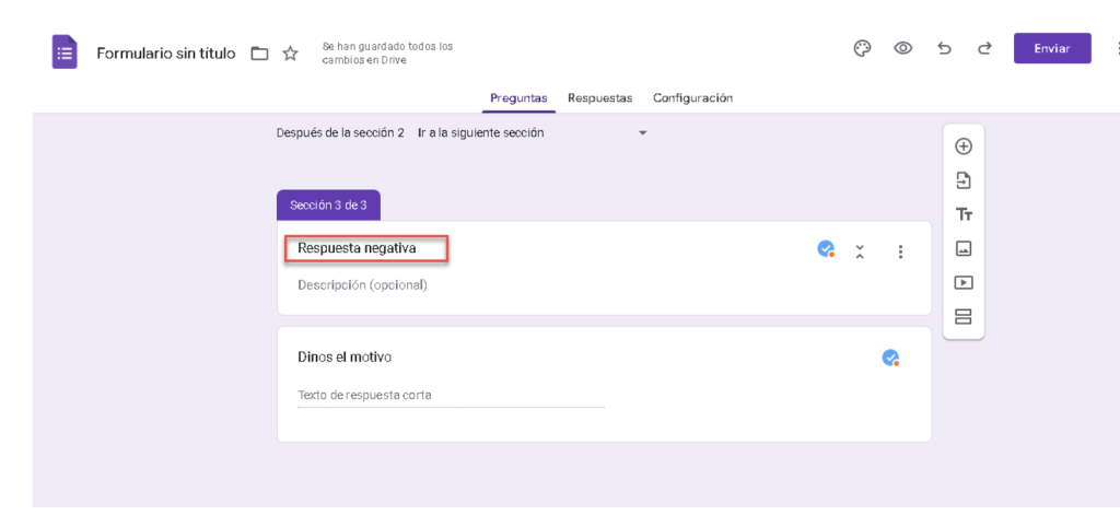 Cómo optimizar formularios. La respuesta opcional.