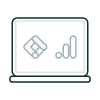 Icono analítica web.