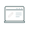 Icono diseño UX.