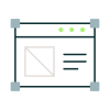 Icono diseño UX.