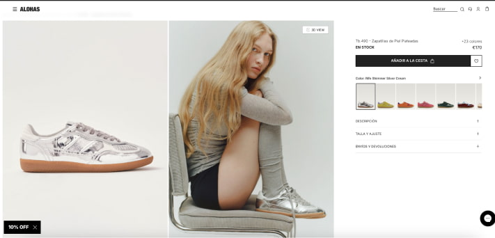 ecommerce moda consistencia ficha producto