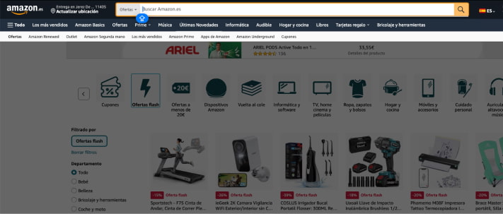 ecommerce moda buscador ficha