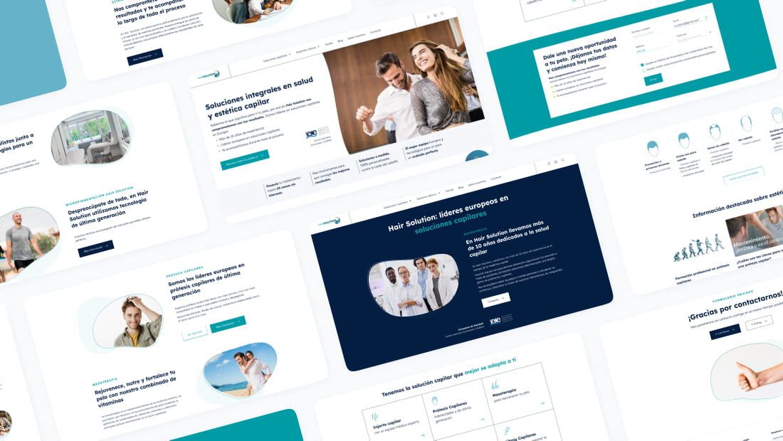 bring connections clientes proyecto diseño ux ui ecommerce hair solution