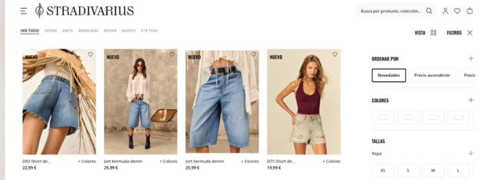 precios ecommerce moda