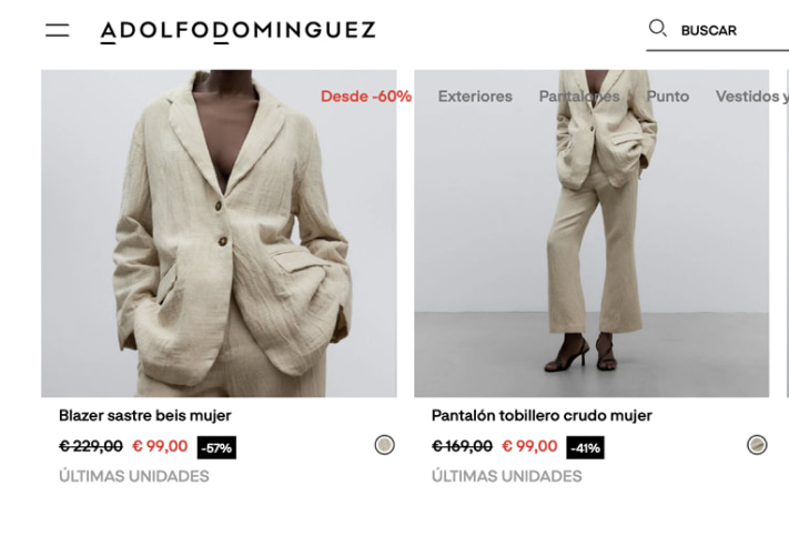 Ecommerce moda urgencia y escasez